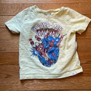 Marvel—Spider-Man and Iron Man t shirt